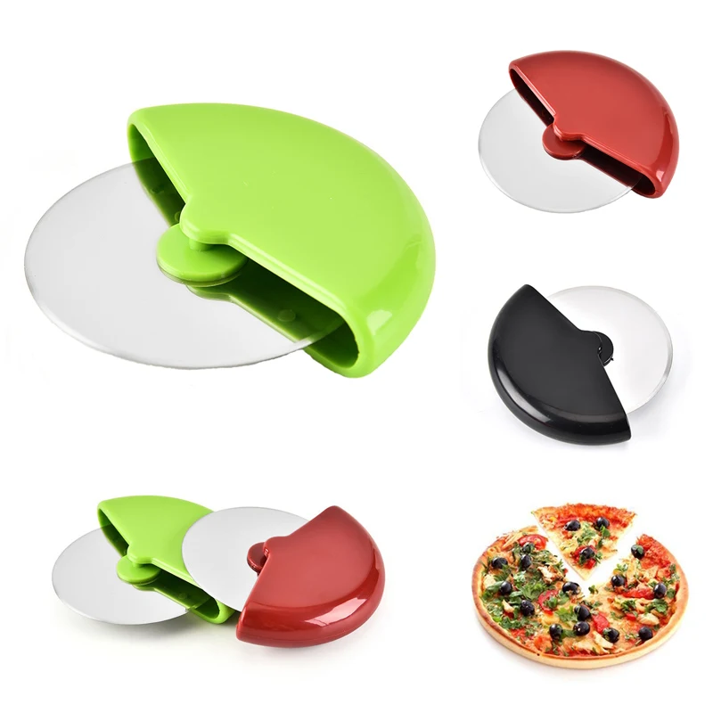 Stainless Steel Round Shape Pizza Cutter 1