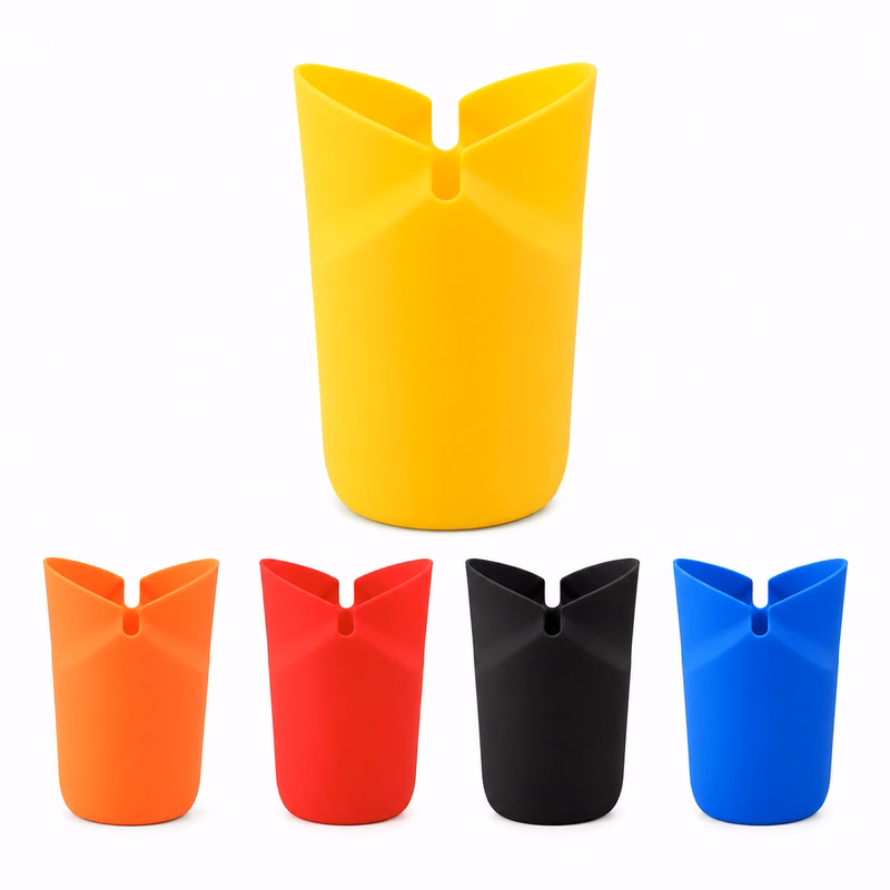 Compact Silicone Popcorn Bowl