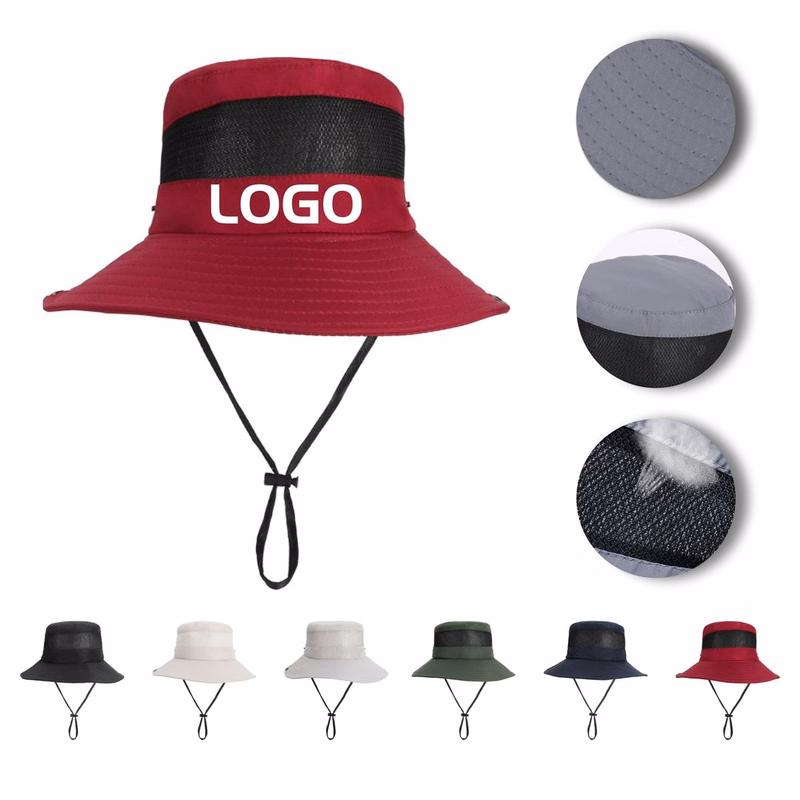Unisex Outdoor Fishing Bucket Hat for Hiking and Camping