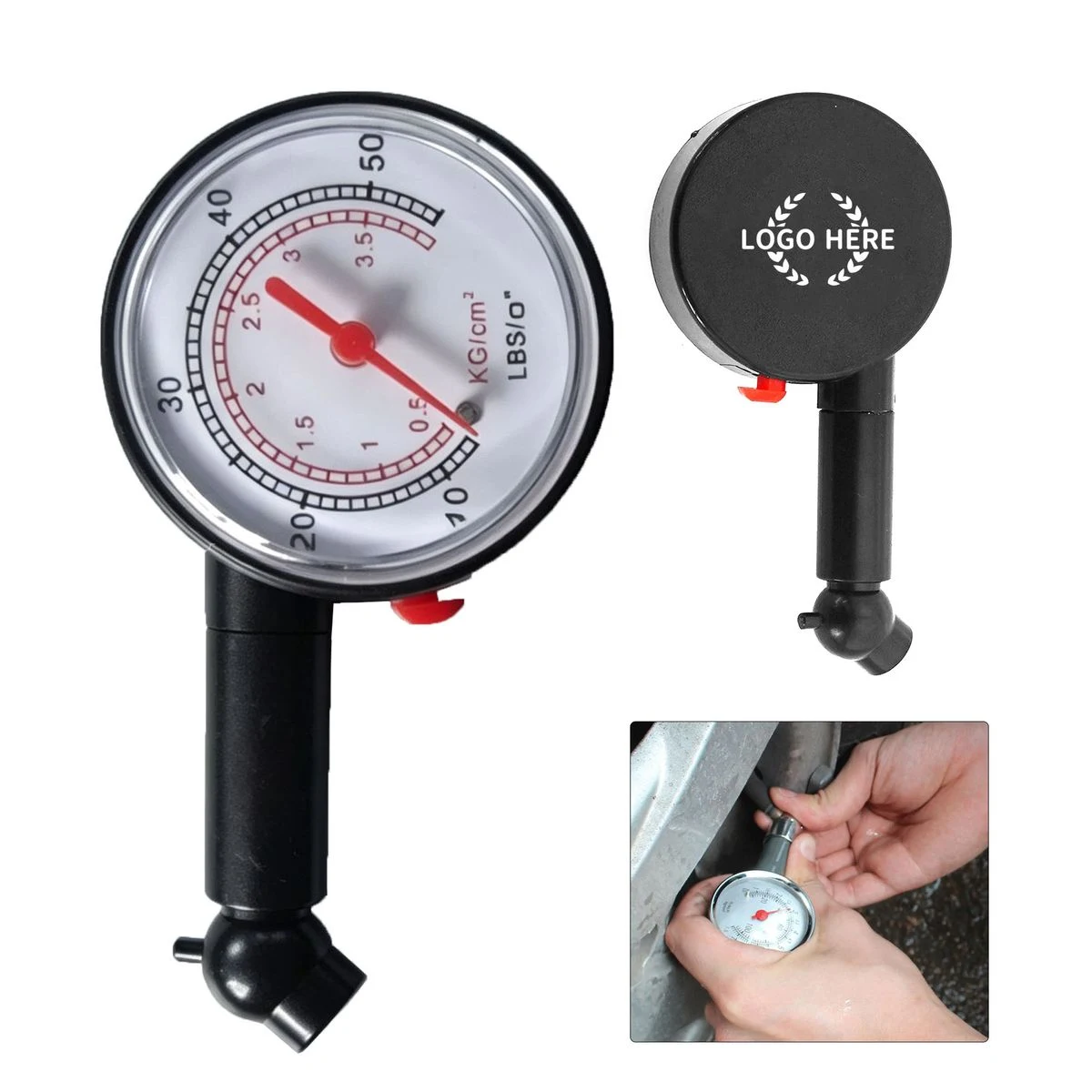 Portable Vehicle Tire Pressure Gauge 1