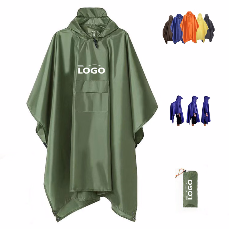 3-in-1 Outdoor Poncho Raincoat