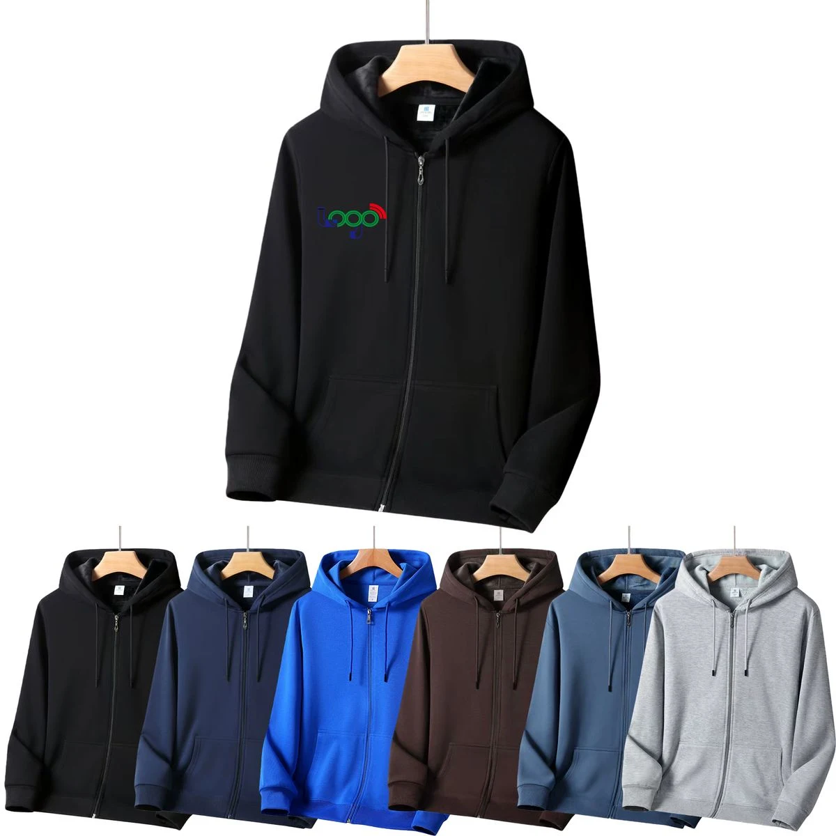 420g Cotton Oversized Casual Sweatshirt, custom hoodie or sweatshirt with logo imprint 1