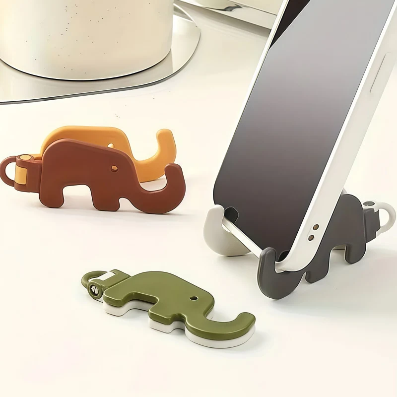 Foldable Elephant Mini Phone Holder 1