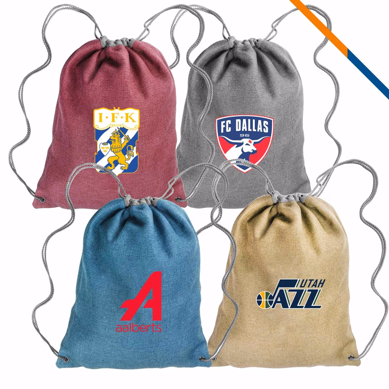 Verda Linen Drawstring Bags