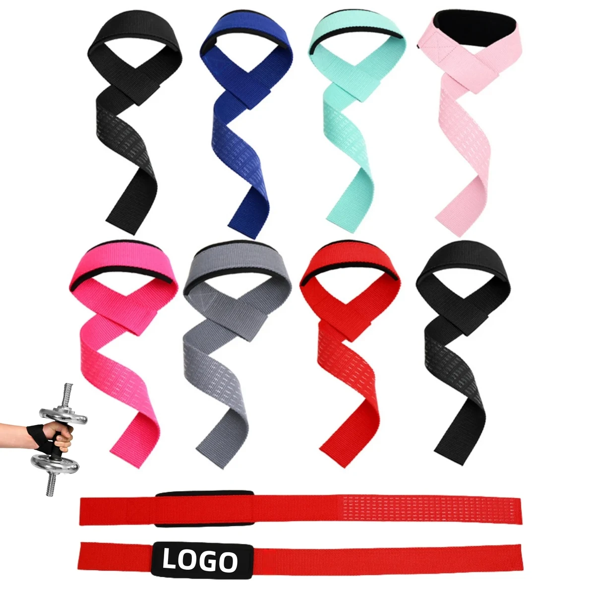 Thickened Fitness Lifting Straps 1