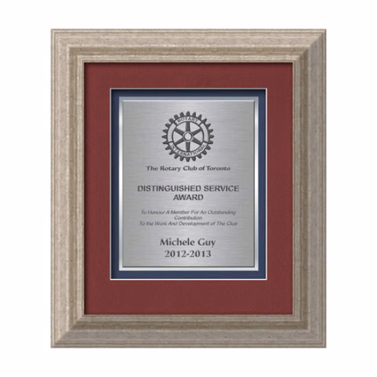 Terrene Certificate TexEtch - Antique Silver