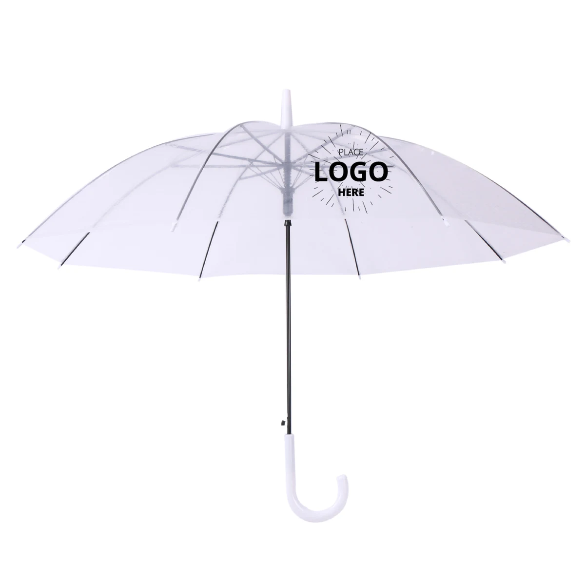 ARC Dome Shape Clear Transparent Umbrella 1