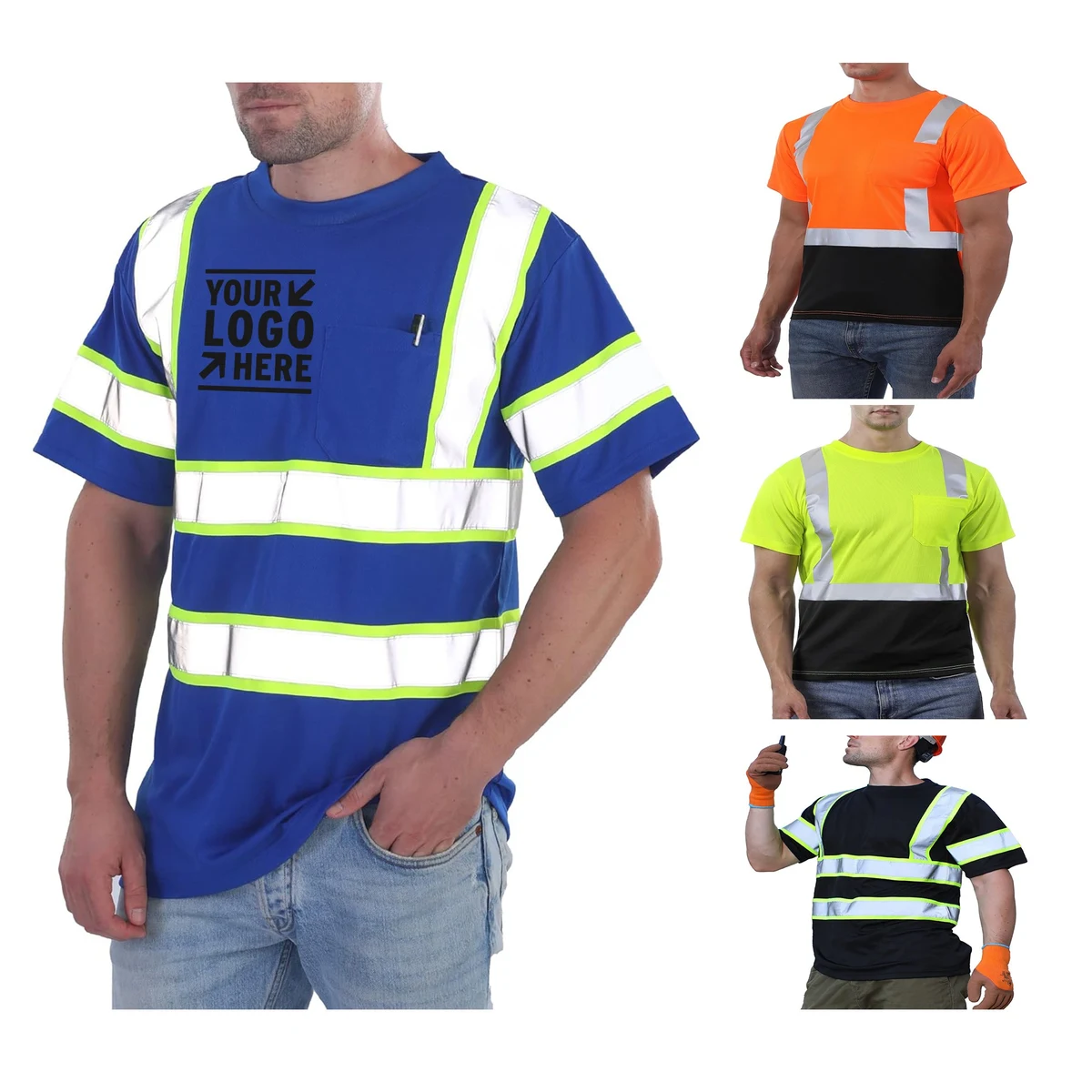High Visibility Reflective Shirts for Men 1