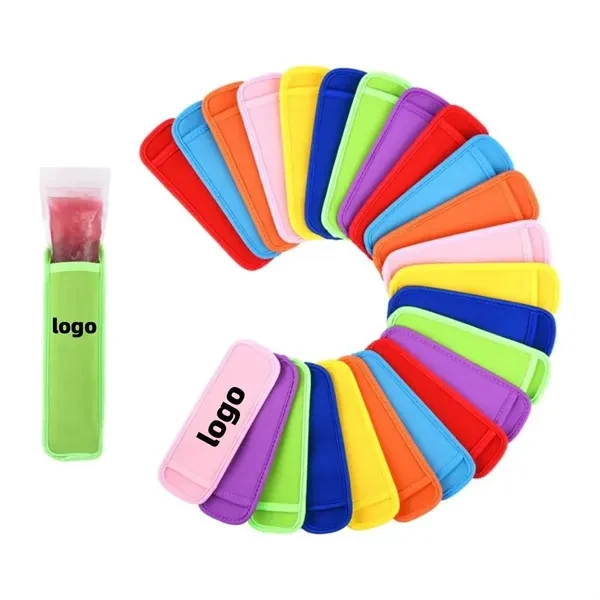 Custom 7" Neoprene Freezer Pop Sleeve Full-Color Print — Summer Event Giveaway, custom koozie with logo imprint 1