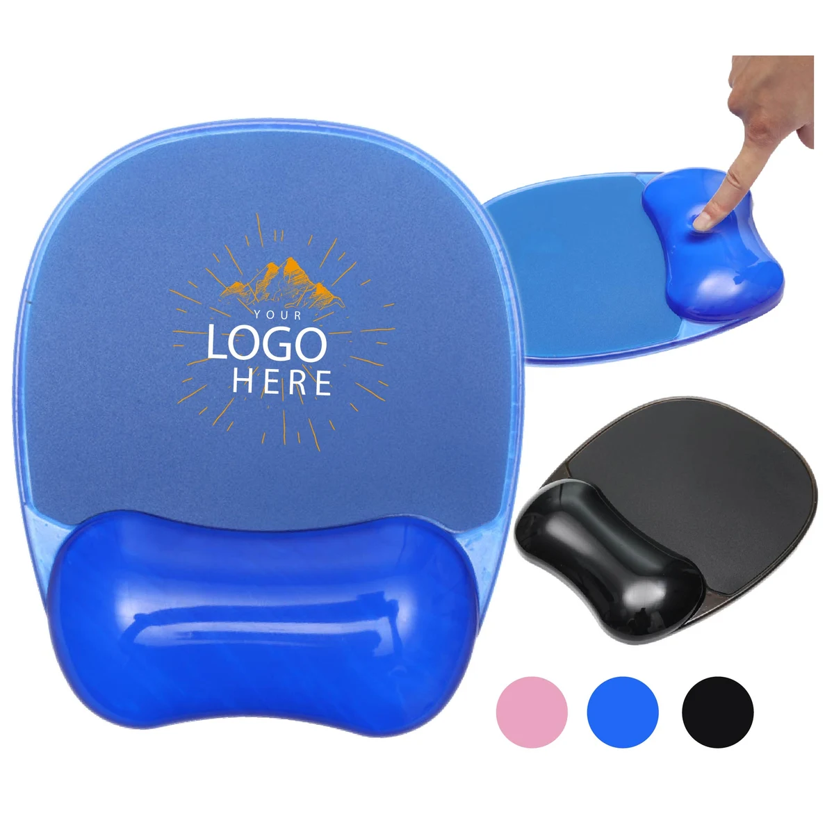 Full Color Wrist Mouse Pad 1