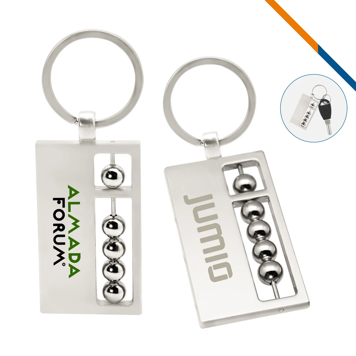 Mini Abacus Keychain 1