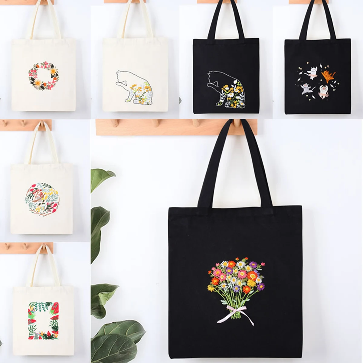 Cotton Fiber Tote Bags, custom tote bag with logo imprint 1