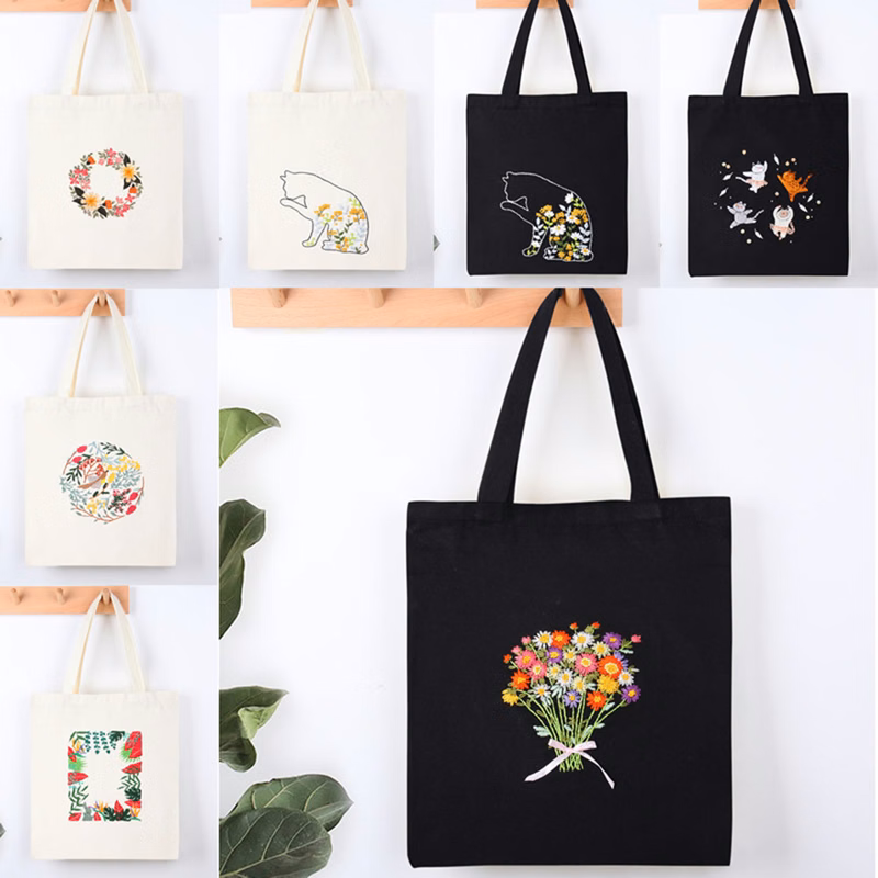 Cotton Fiber Tote Bags