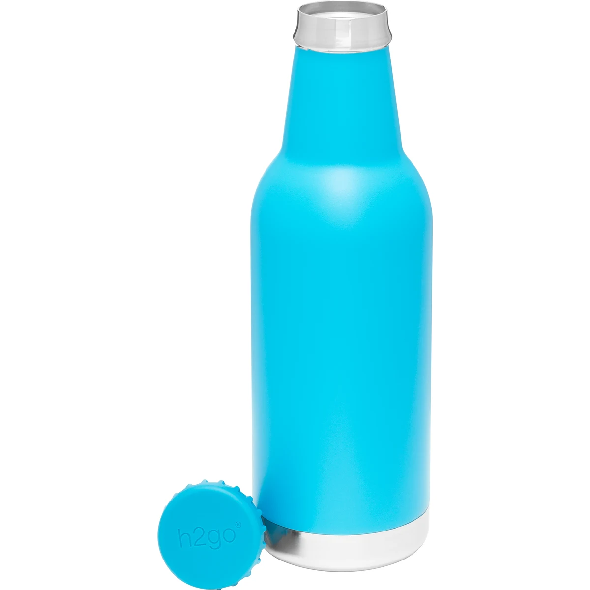20.9 oz h2go retro - powder, custom water bottle with logo imprint 1