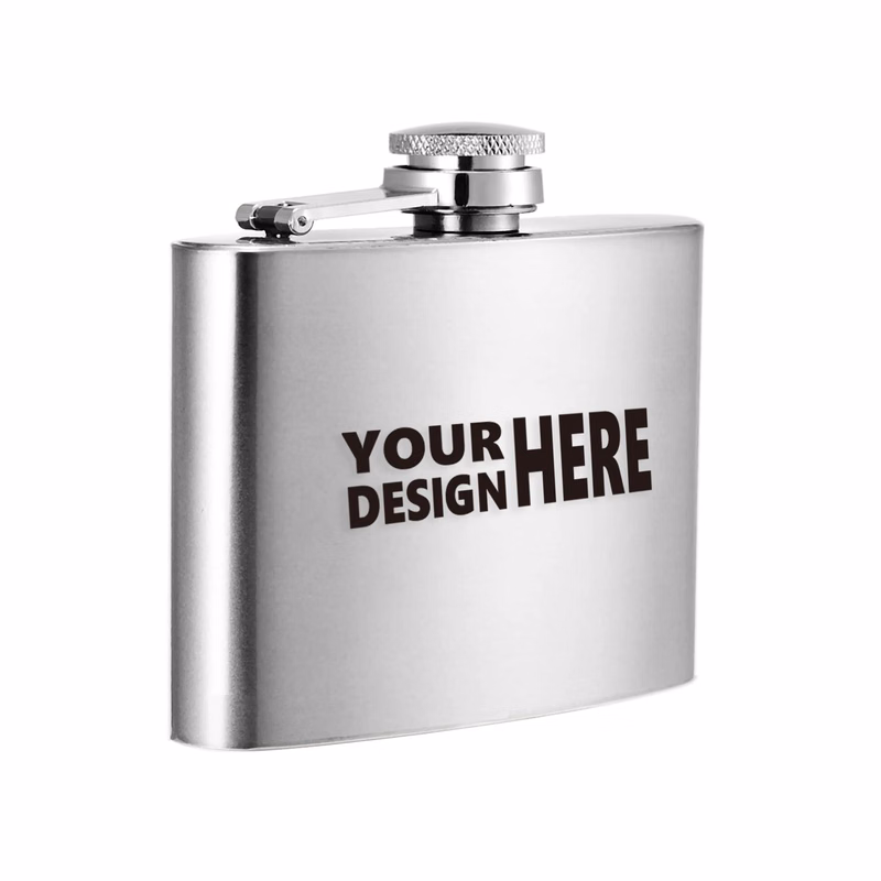 2 oz Stainless Steel Flask