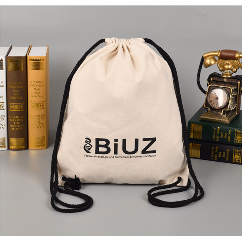 Canvas Drawstring Backpack