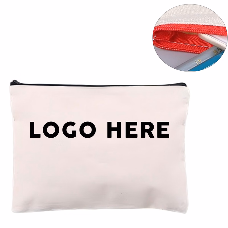 Multi Purpose Canvas Zip Utility Pouch