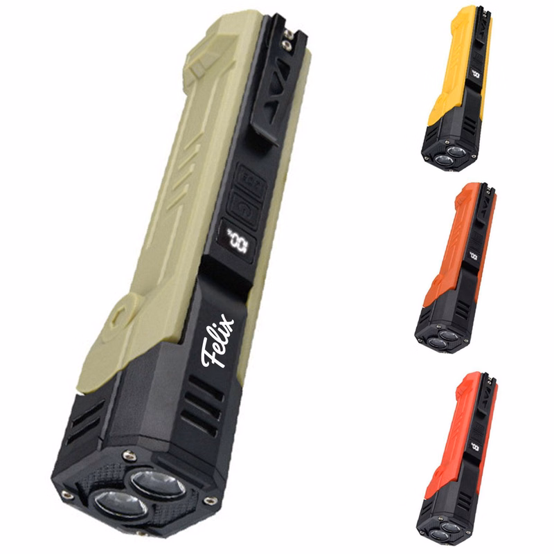COB Adjustable Flashlight – Magnetic Base & Hanging Hook
