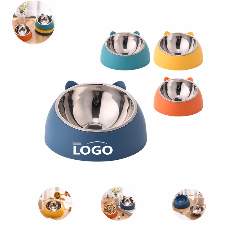 Neck Protection Pet Food Scoop Cat Dog Bowls MOQ20