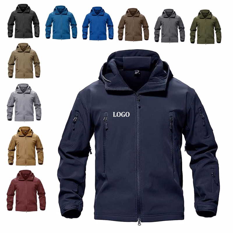Men's Military Combat Softshell Insulated Jacket