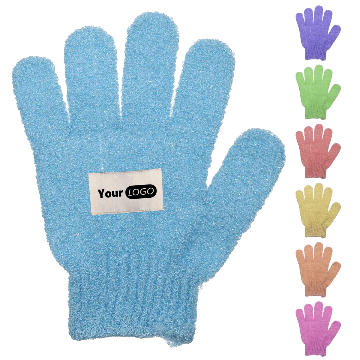 Nylon Bath Towels And Gloves 1