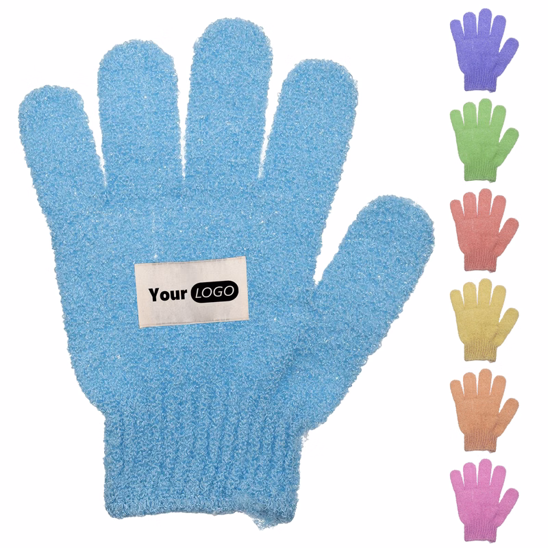 Nylon Bath Towels And Gloves