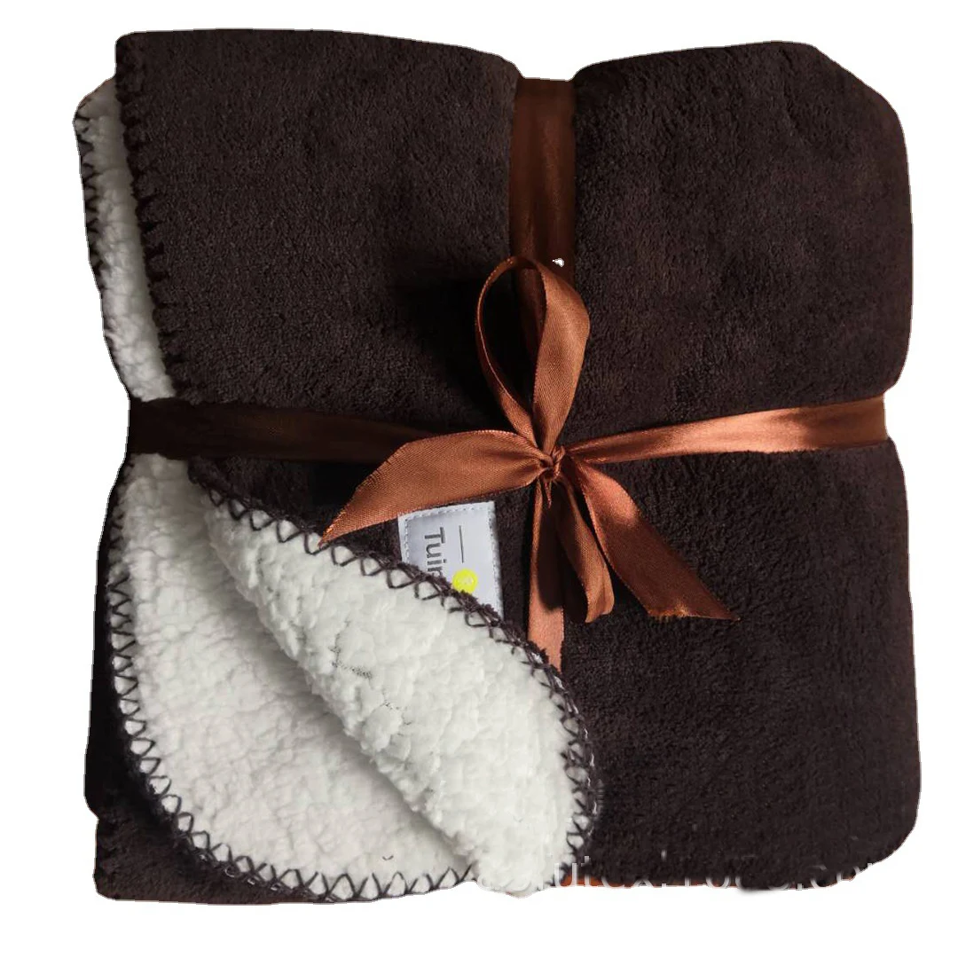 Dual Layer Soft Micro Mink Sherpa Blankets 1