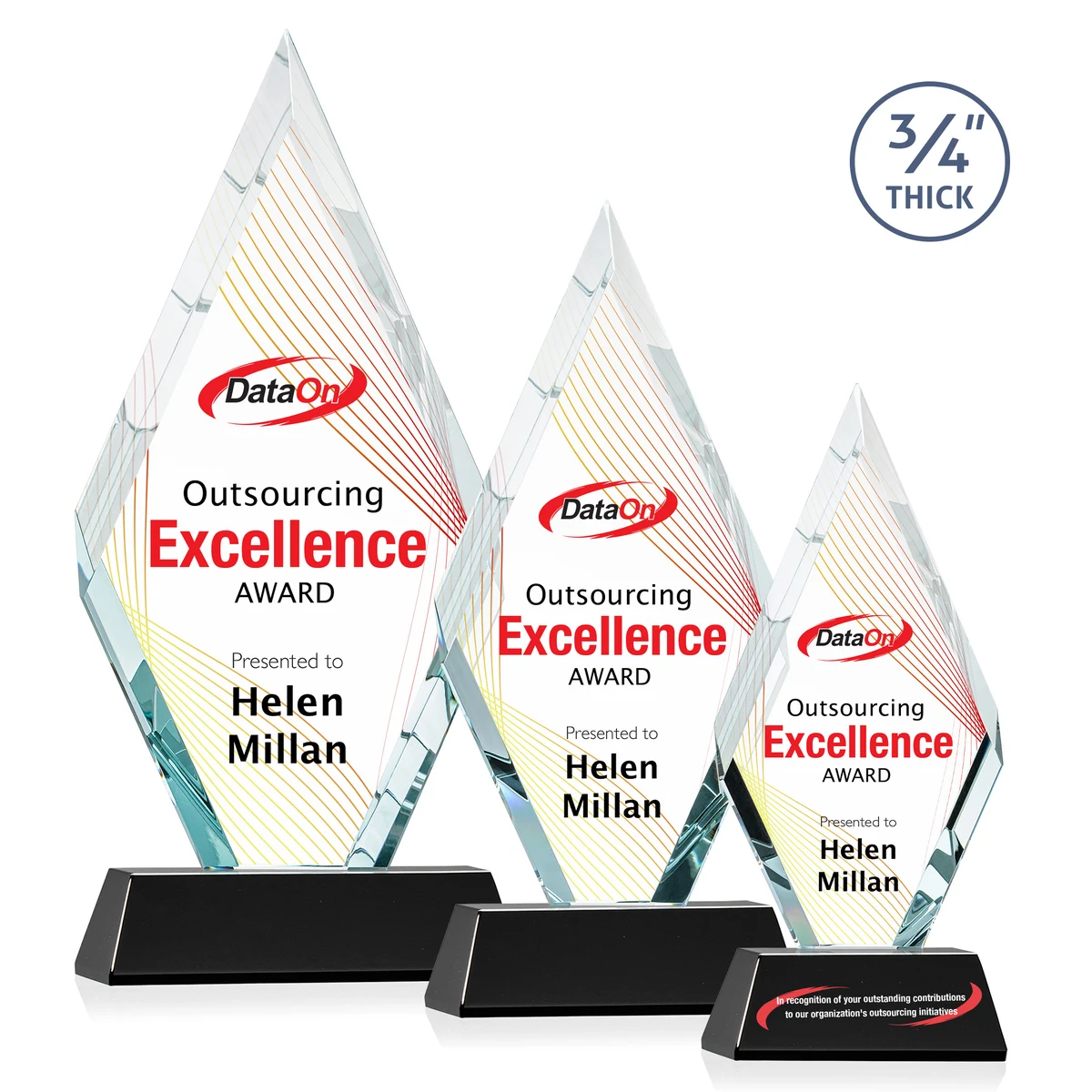 Richmond VividPrint™ Award on Newhaven - Black 1