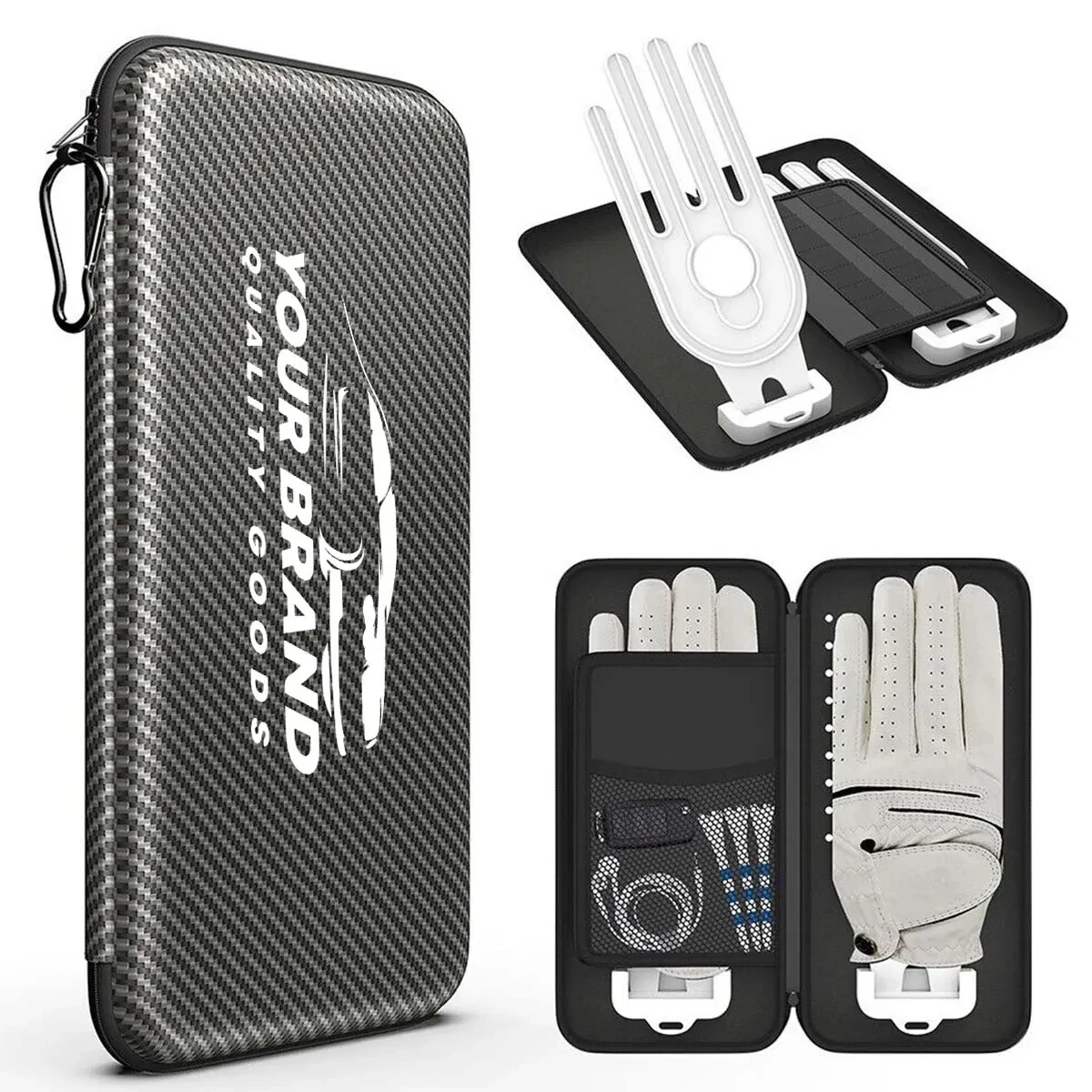 Professional Golf Accessories Box with Gloves Holder 1