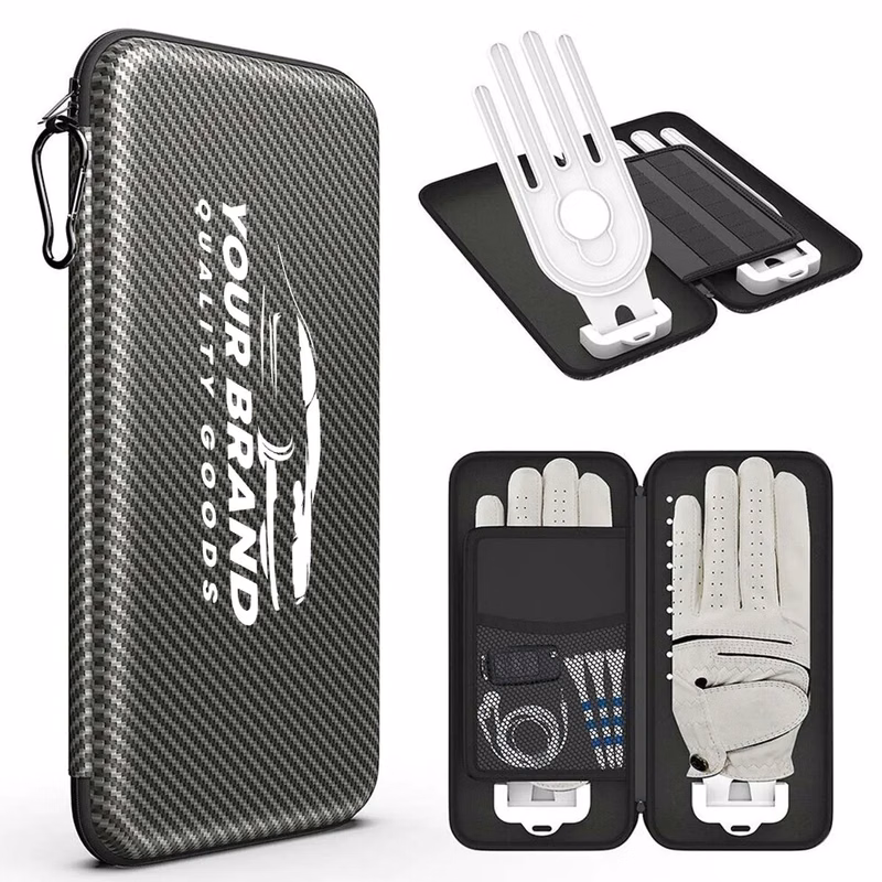 Professional Golf Accessories Box with Gloves Holder