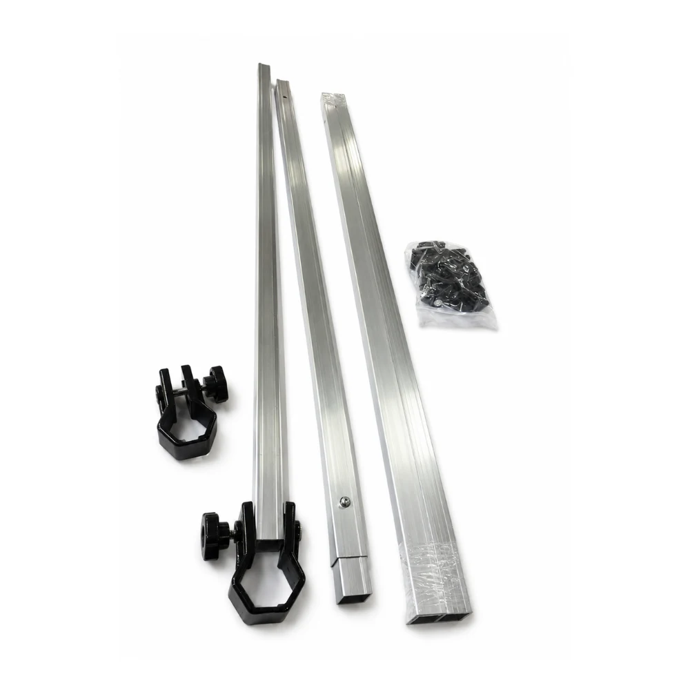 Tent Side Rail Frame With Brackets 1