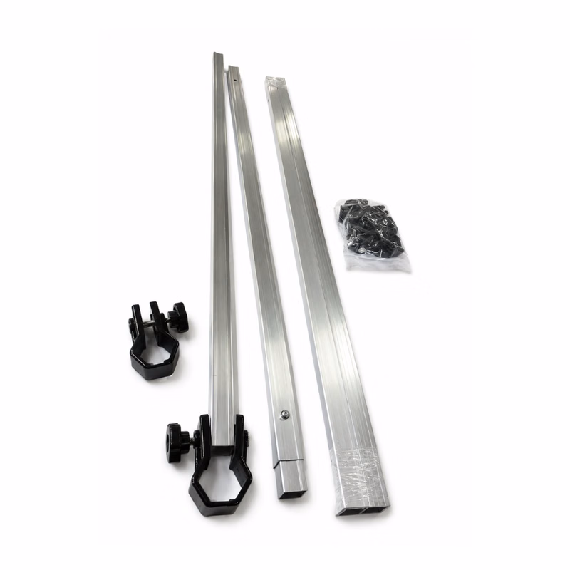 Tent Side Rail Frame With Brackets
