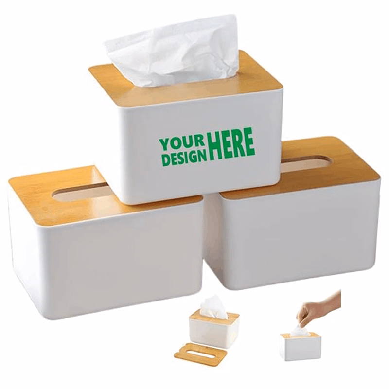 Wooden Tissue Box