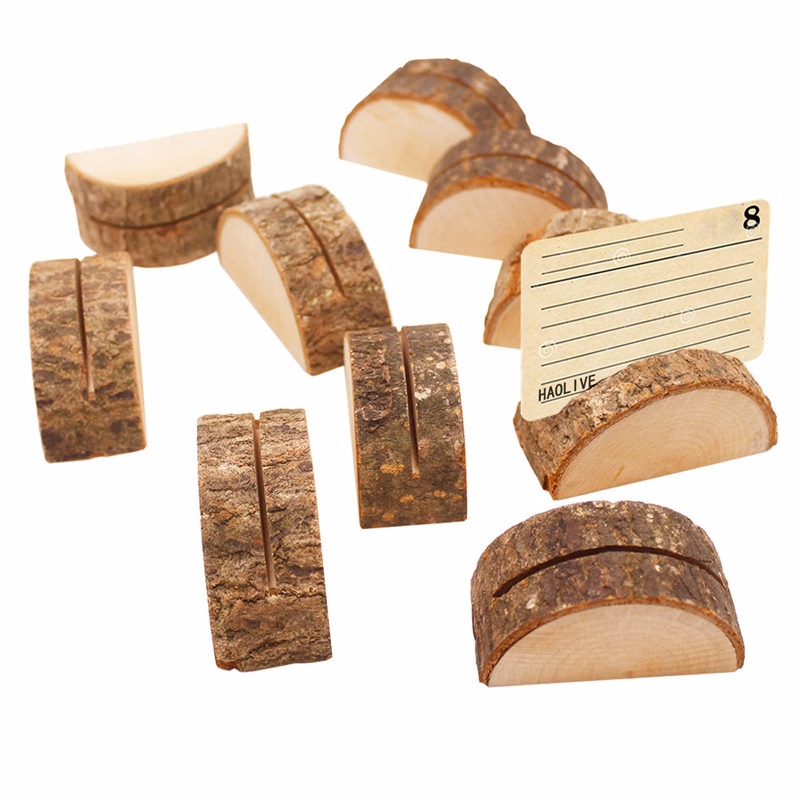 Wood Memo Holder