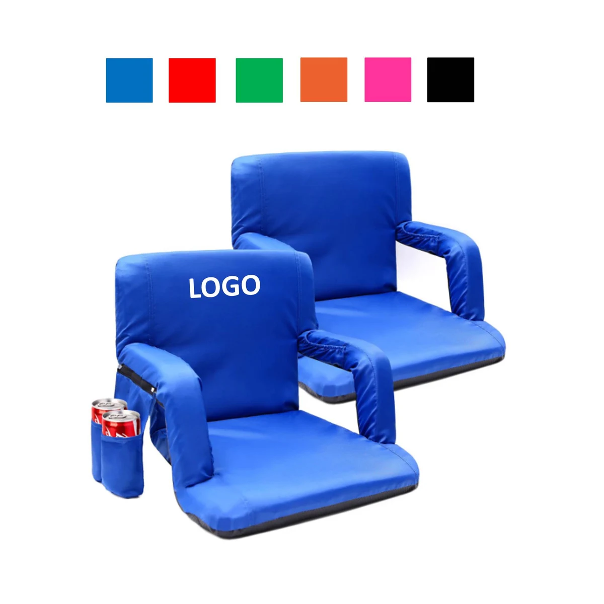 Back Support Five Positions Floor Chair 1