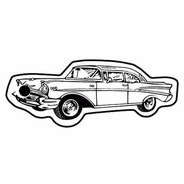 Classic 1957 Chevy Key Tag (Spot Color)