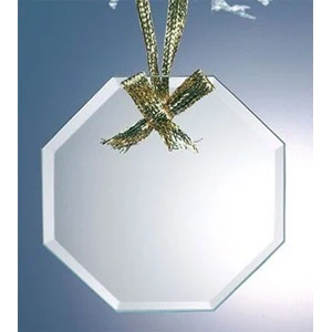 Jade Glass Octagon Ornament 1