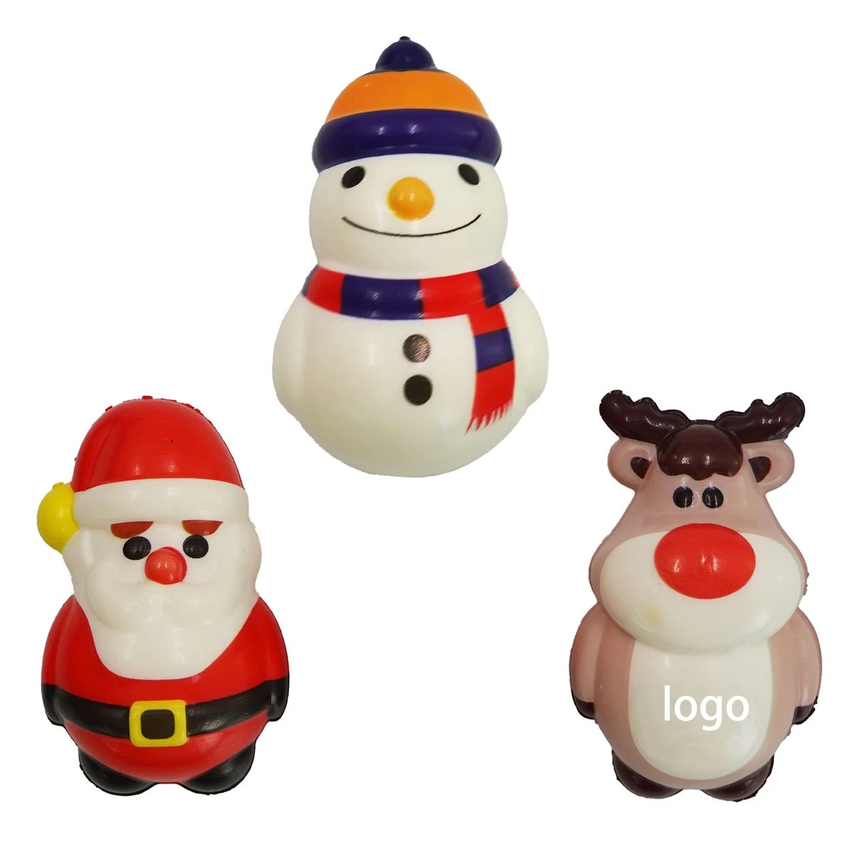 Holiday-Themed Foam Toys ?C Christmas Stress Relievers 1
