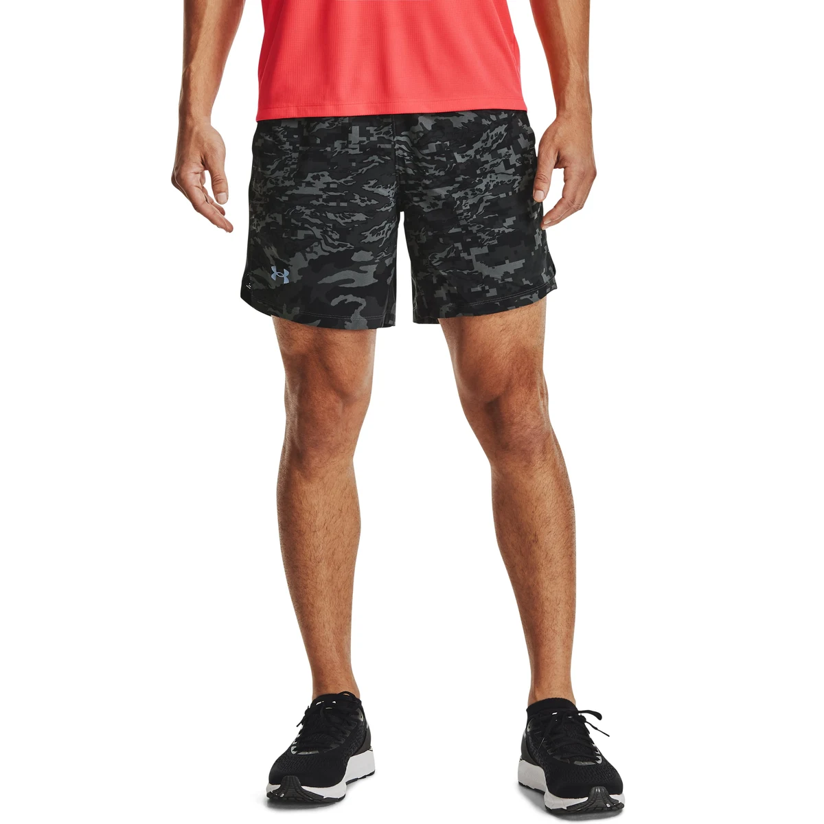 UA Launch Run Print Men's 7 Shorts 1