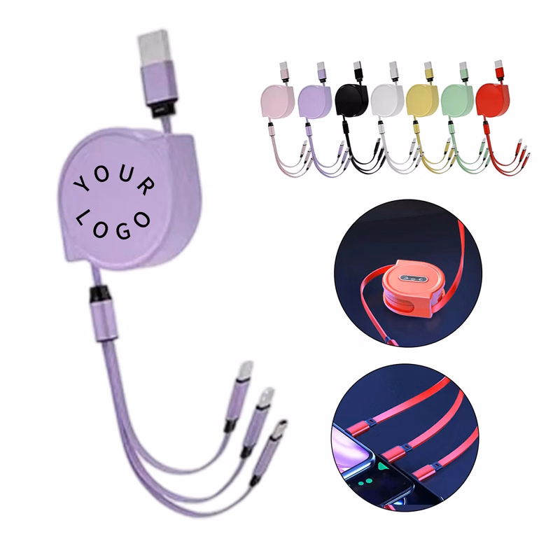 Charging Cable 3in1 Retractable