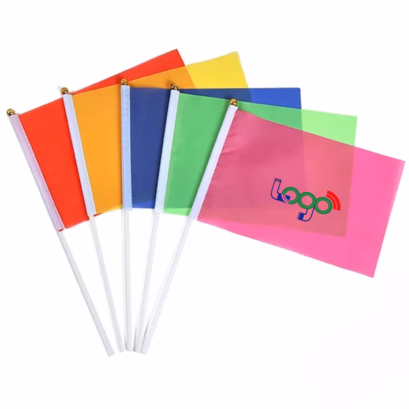 Custom Pattern Hand-waving Small Square Flag