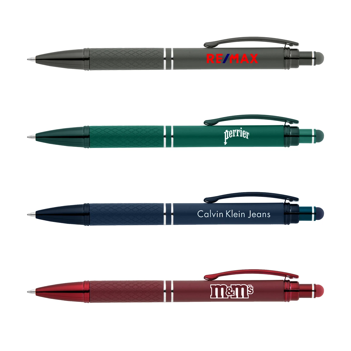 Stylus-446 Soft Touch Metallic Ballpoint Pen 1