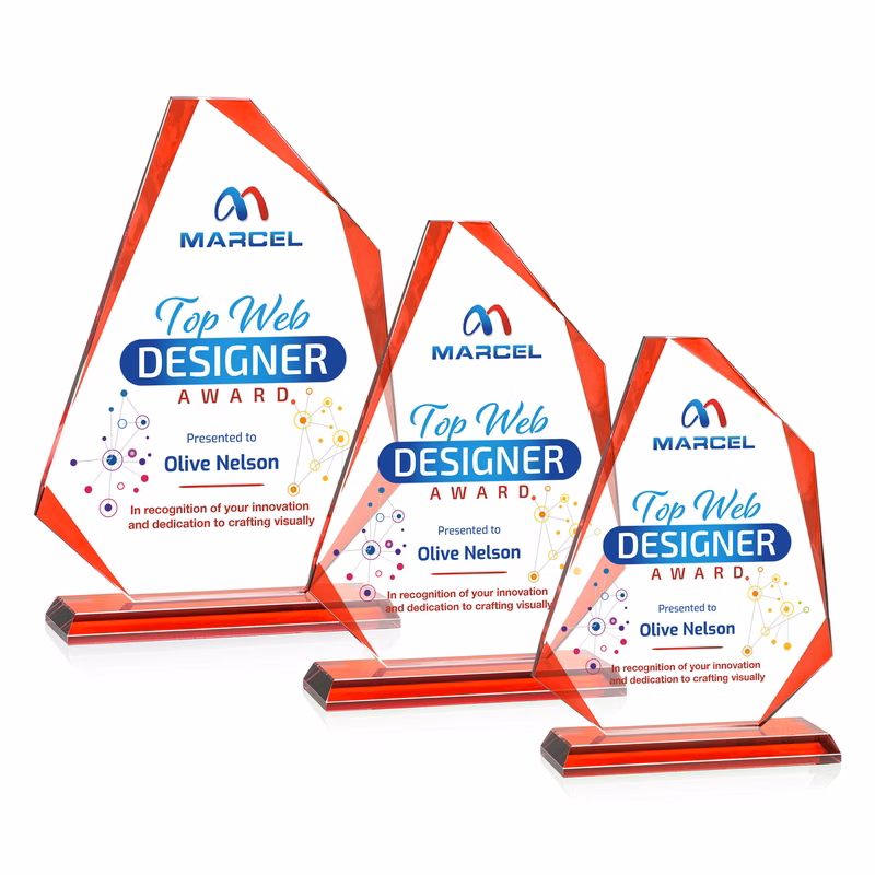 Hillmont VividPrint™ Award - Red