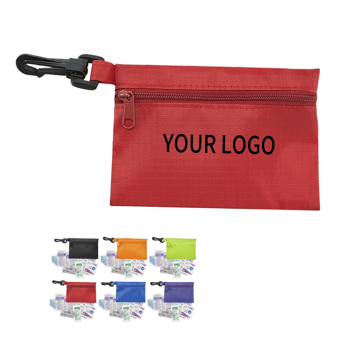 First Aid Pouch Compact Waterproof 5 Inch 1