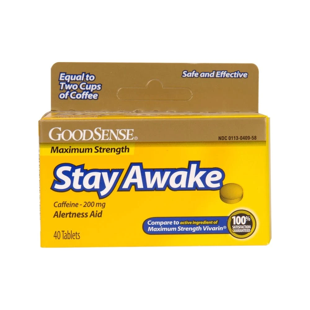 Stay Awake Tablets - 200mg Caffeine 1