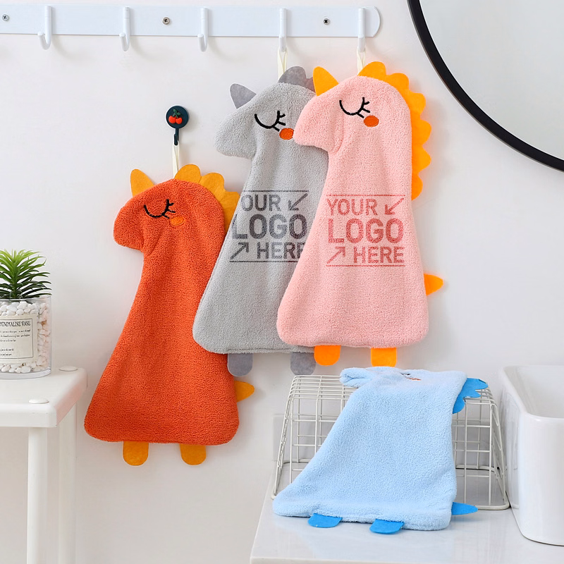 Dragon Shaped Cute Children Hand Towel