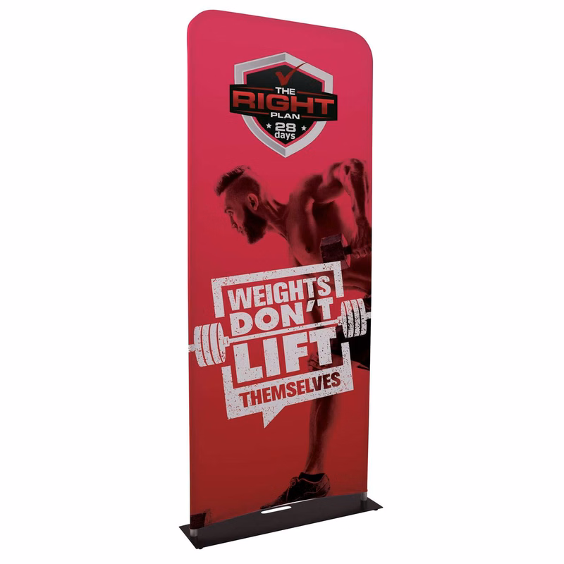 3' EuroFit™ Banner Display Kit (Recycled Polyester Knit)