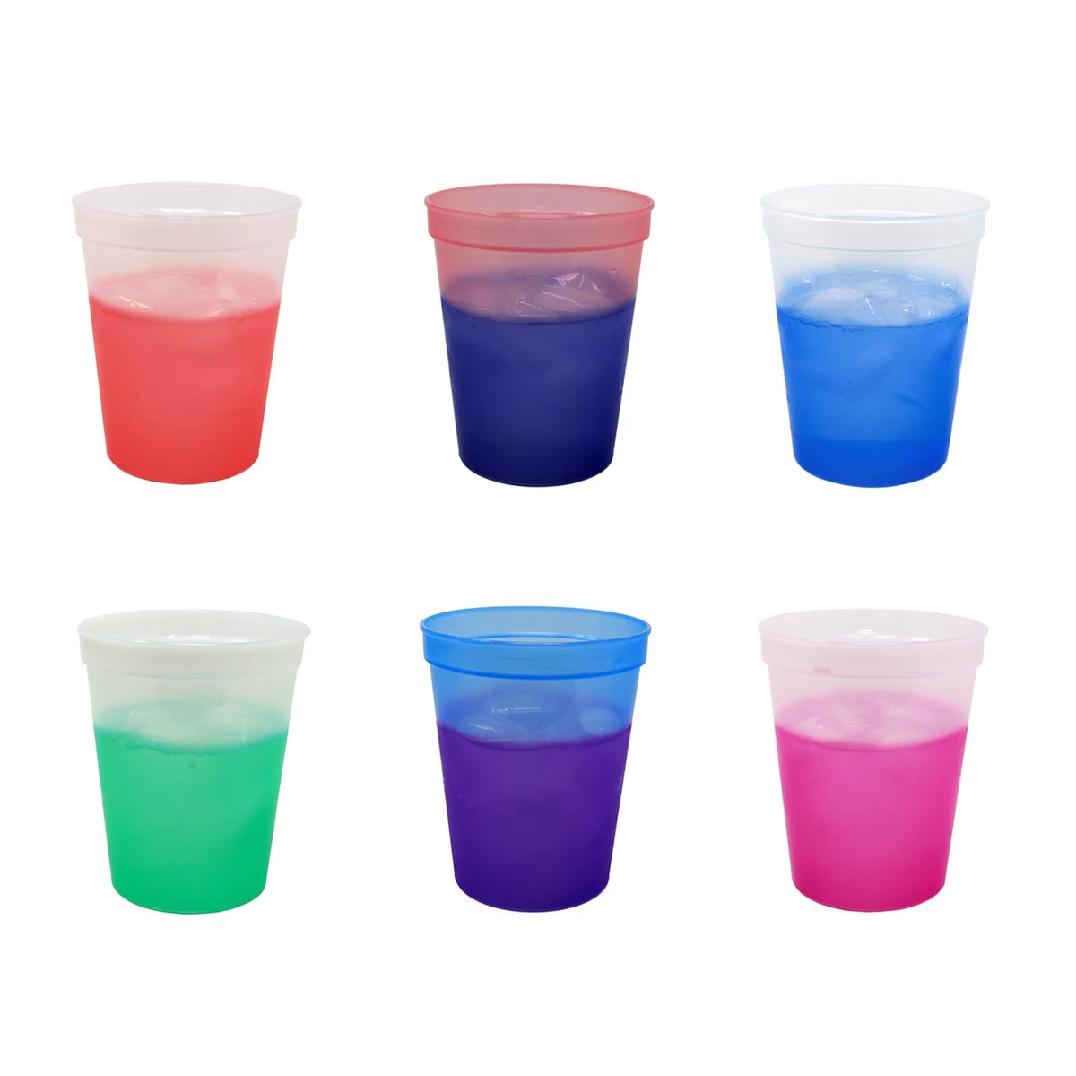 16oz Reusable Color Changing Staidum Cups 1