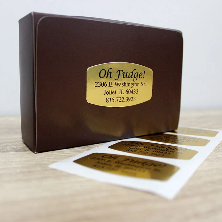 Roll Labels (Silver/Gold - Permanent) 1