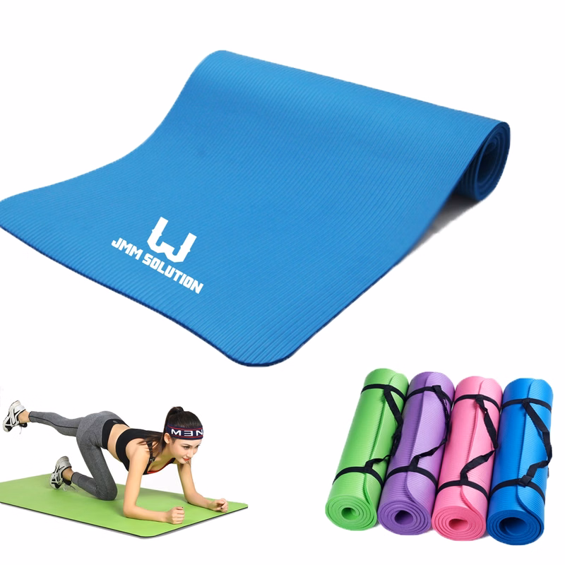 Non-Slip Exercise Yoga Mat With Carrying Strap